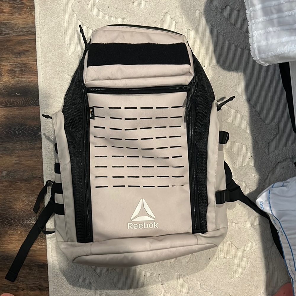 Large Reebok travel backpack.